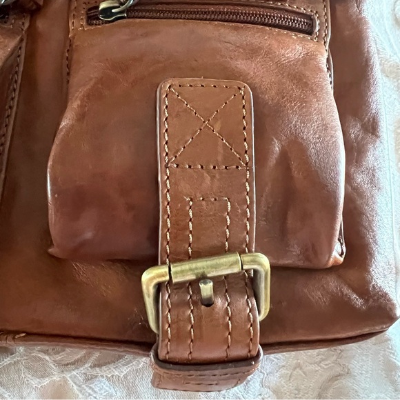 New Nino Bossi Leather Crossbody bag - Picture 8 of 9
